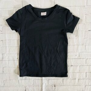 Capezio Boys Black Dance Shirt Size L